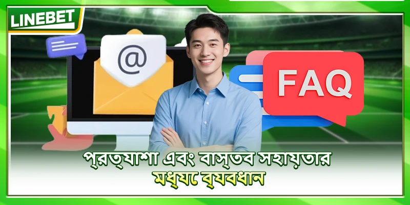 প্রত্যাশা এবং বাস্তব সহায়তার মধ্যে ব্যবধান