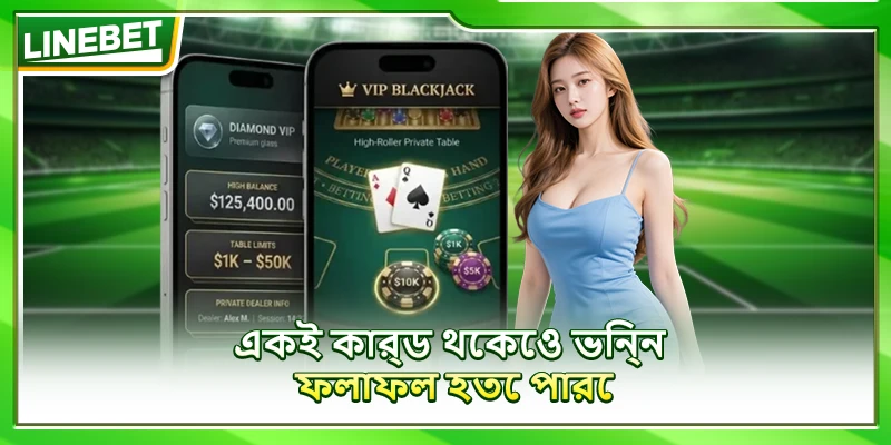 একই কার্ড থেকেও ভিন্ন ফলাফল হতে পারে