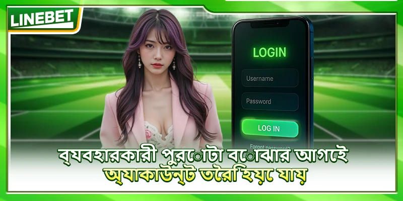 ব্যবহারকারী পুরোটা বোঝার আগেই অ্যাকাউন্ট তৈরি হয়ে যায়