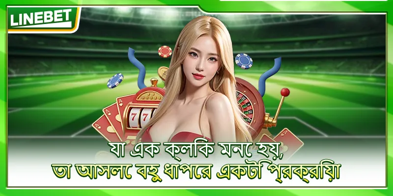 যা এক ক্লিক মনে হয়, তা আসলে বহু ধাপের একটি প্রক্রিয়া